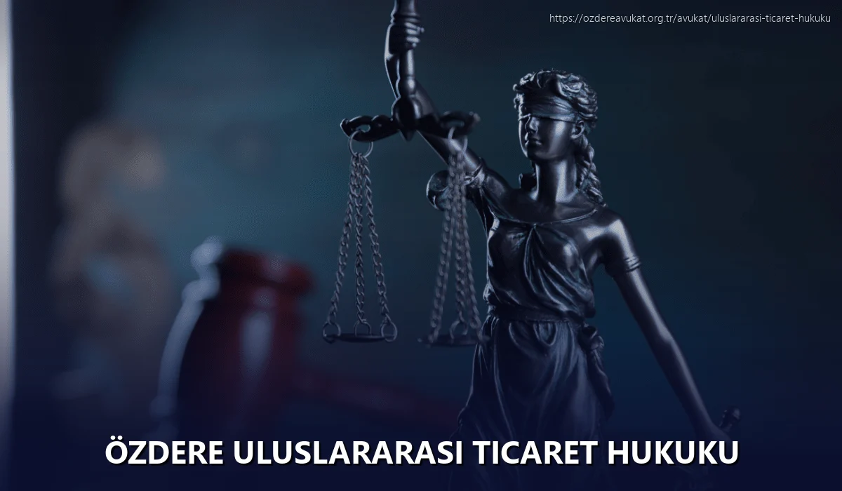 Özdere Uluslararası Ticaret Hukuku